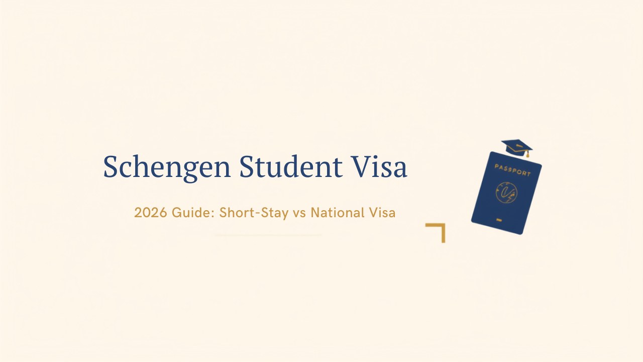 Schengen student visa from Pakistan 2026 guide cover banner