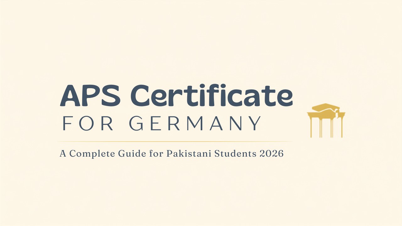 APS certificate for Germany guide for Pakistani students 2026