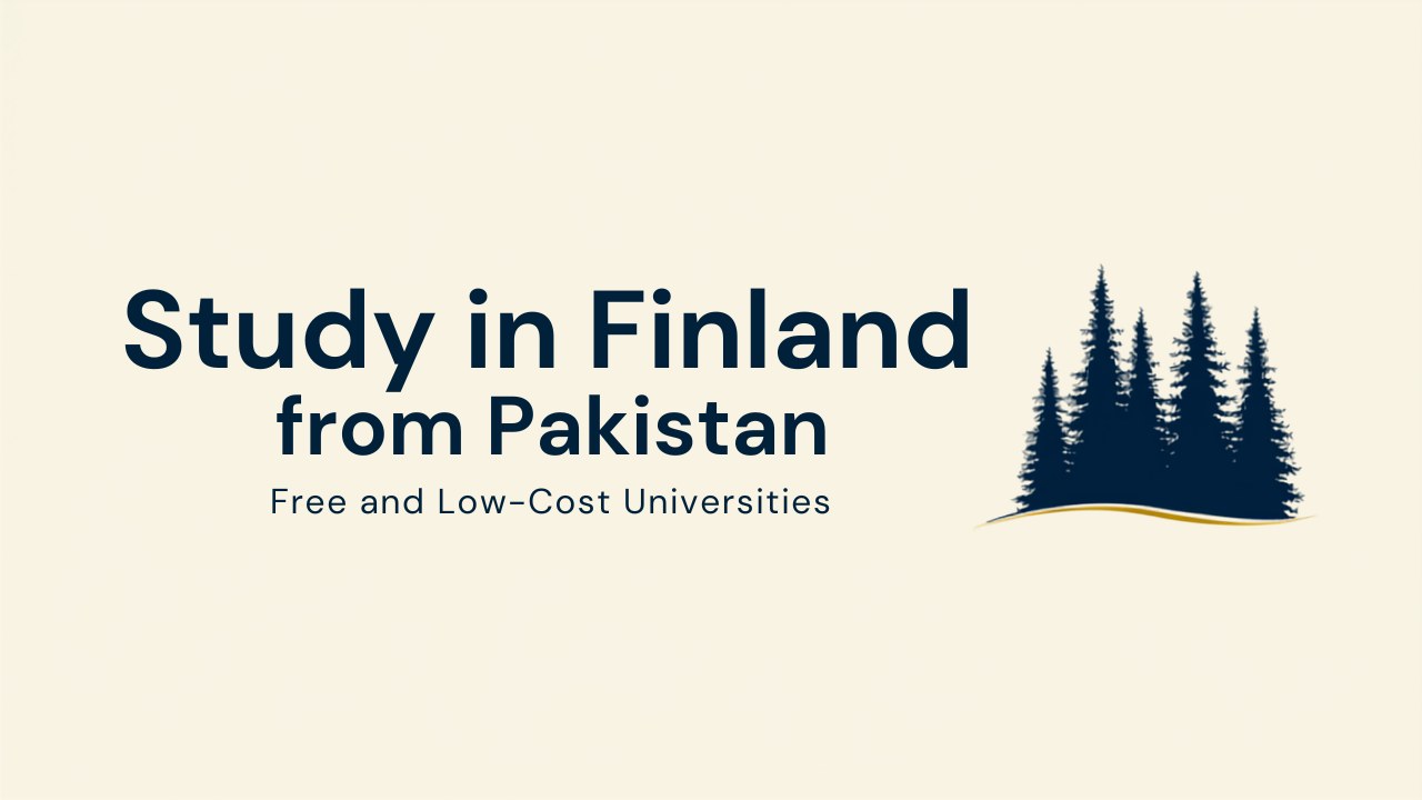 Study in Finland from Pakistan: universities, costs and scholarships