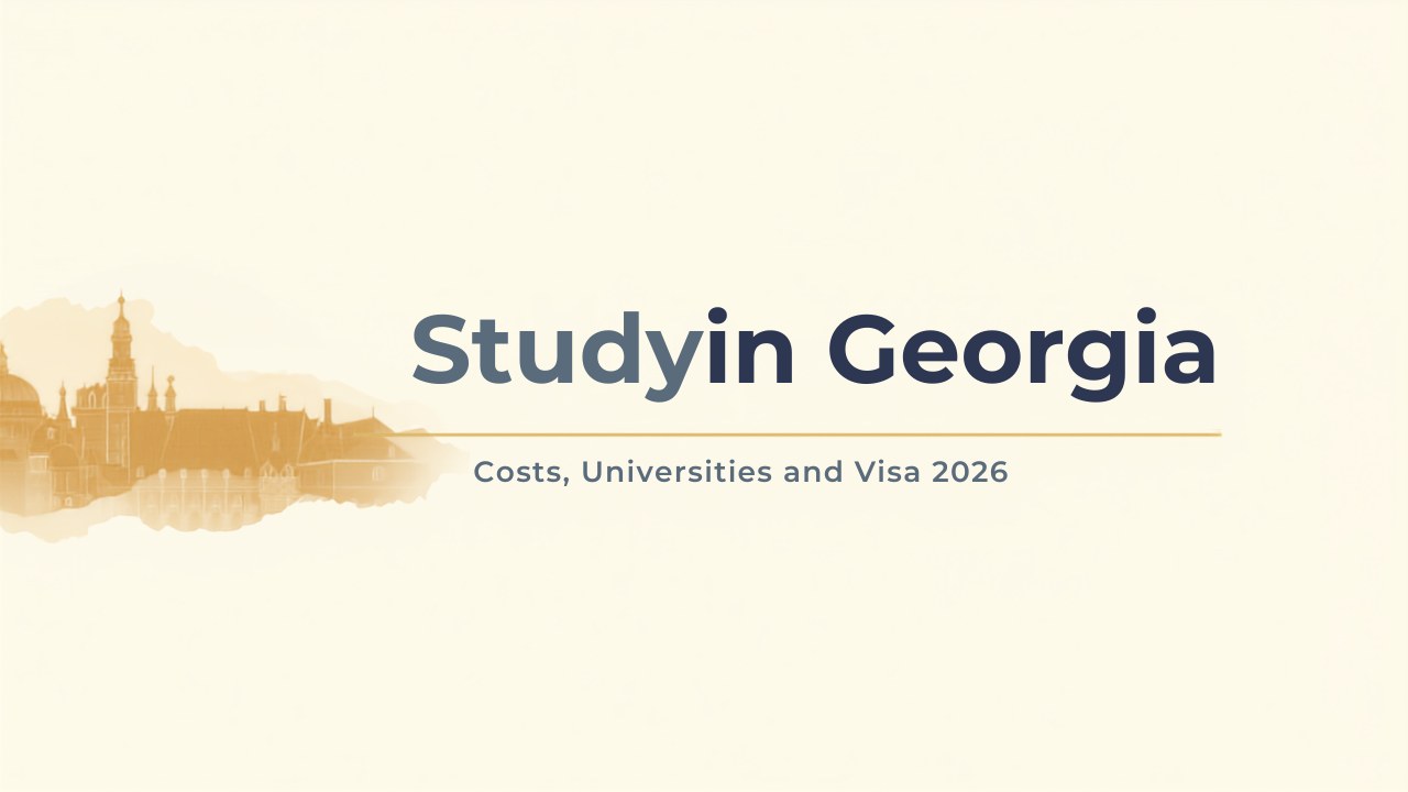 Study in Georgia from Pakistan: costs, universities and student visa guide for 2026