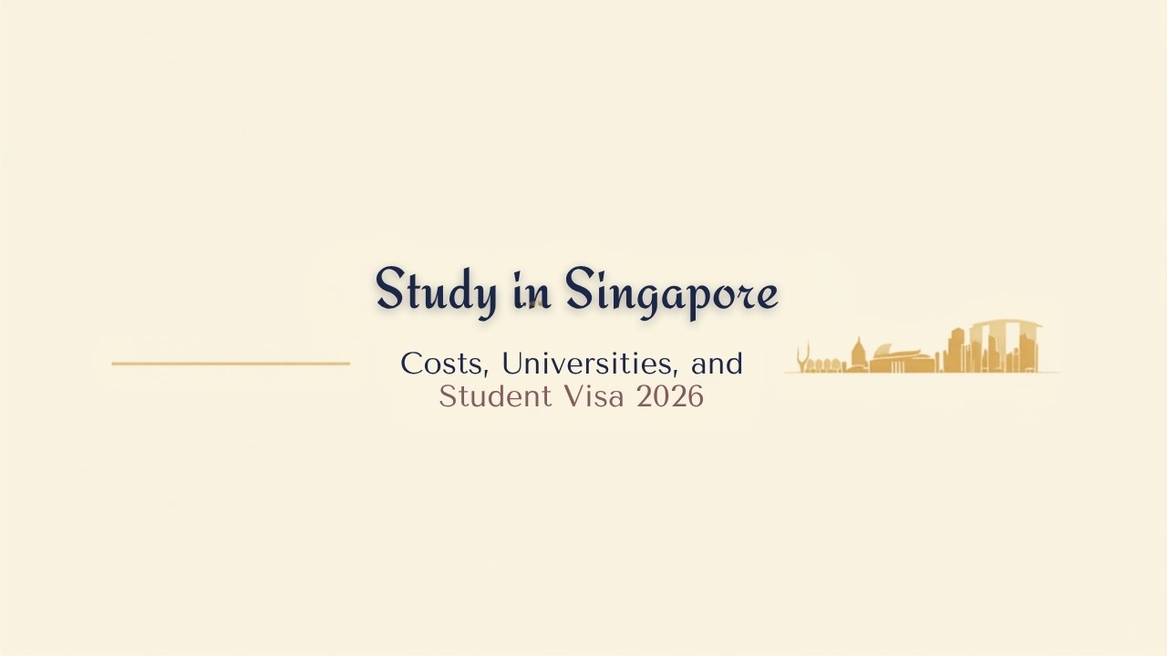 Study in Singapore from Pakistan: costs, universities and student visa 2026