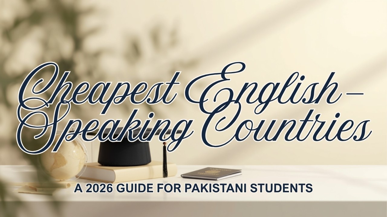 Cheapest English-speaking countries to study abroad from Pakistan in 2026