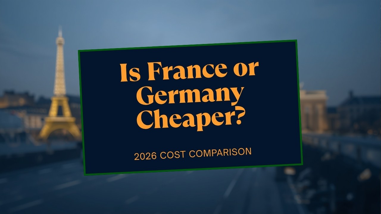 Is France or Germany cheaper for Pakistani students in 2026