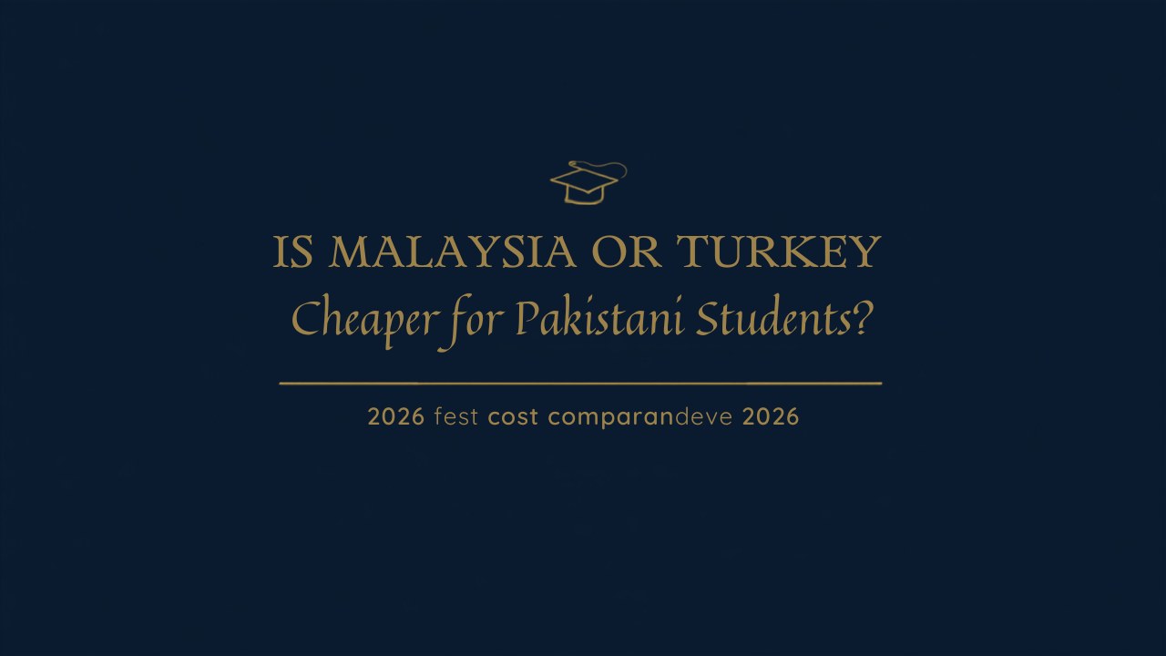Is Malaysia or Turkey Cheaper for Pakistani Students?