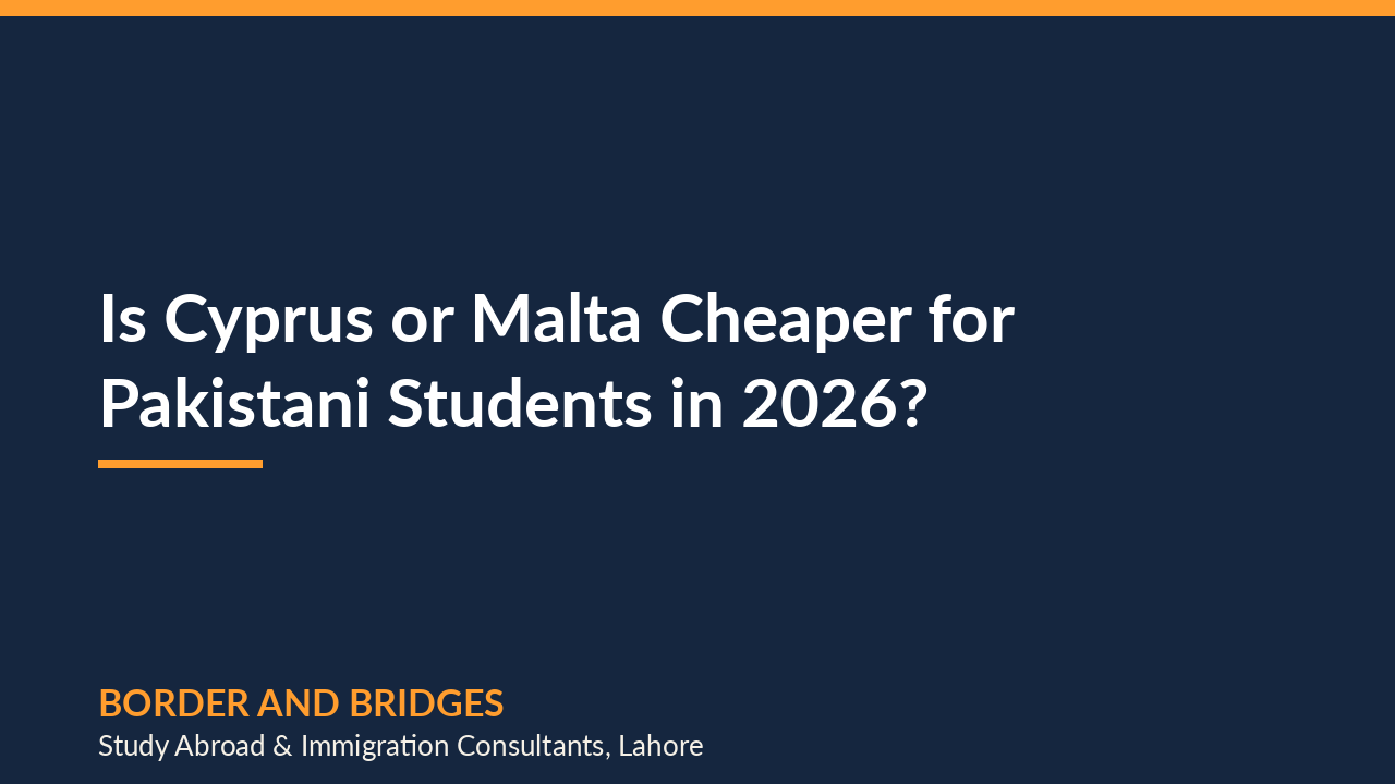 Is Cyprus or Malta Cheaper for Pakistani Students in 2026?