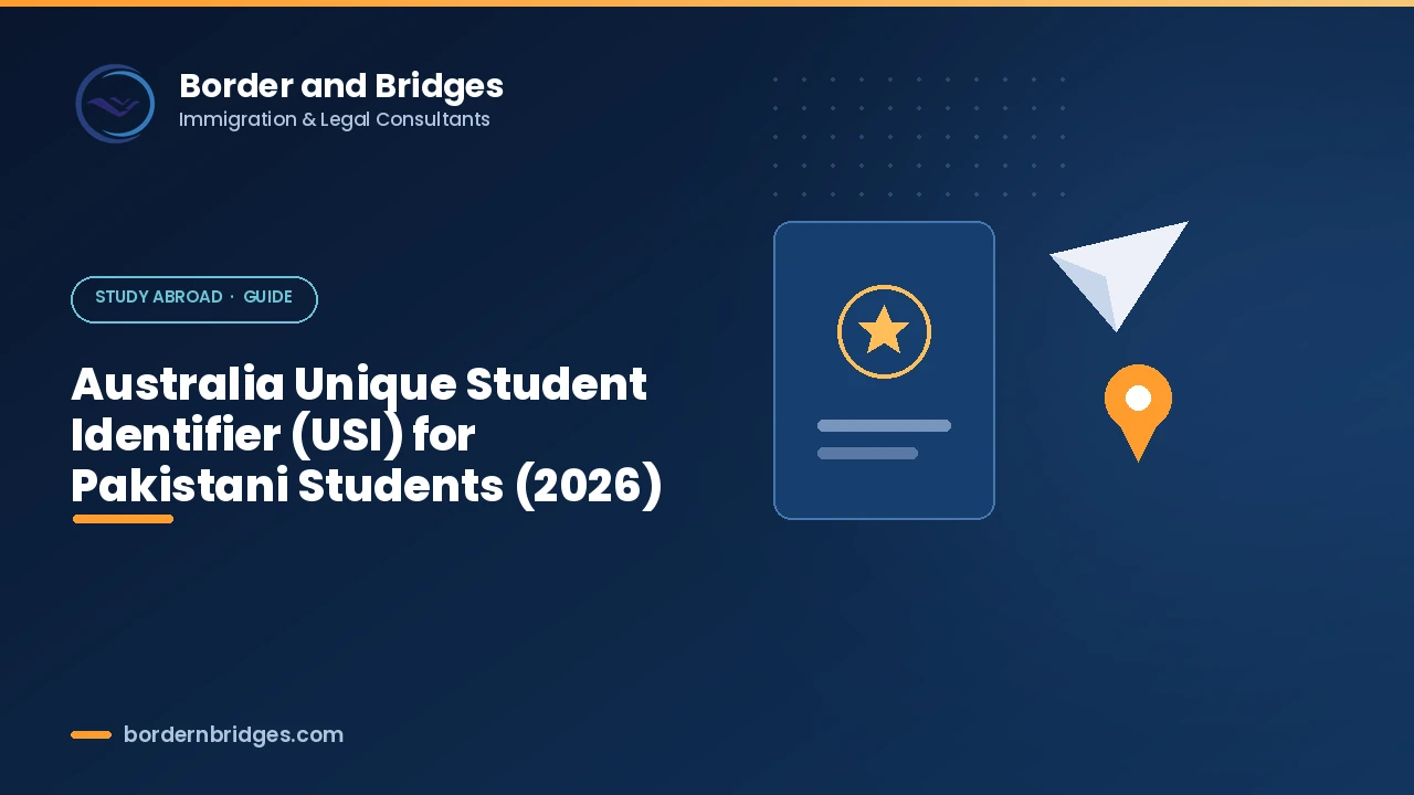 Australia Unique Student Identifier USI guide for Pakistani students 2026