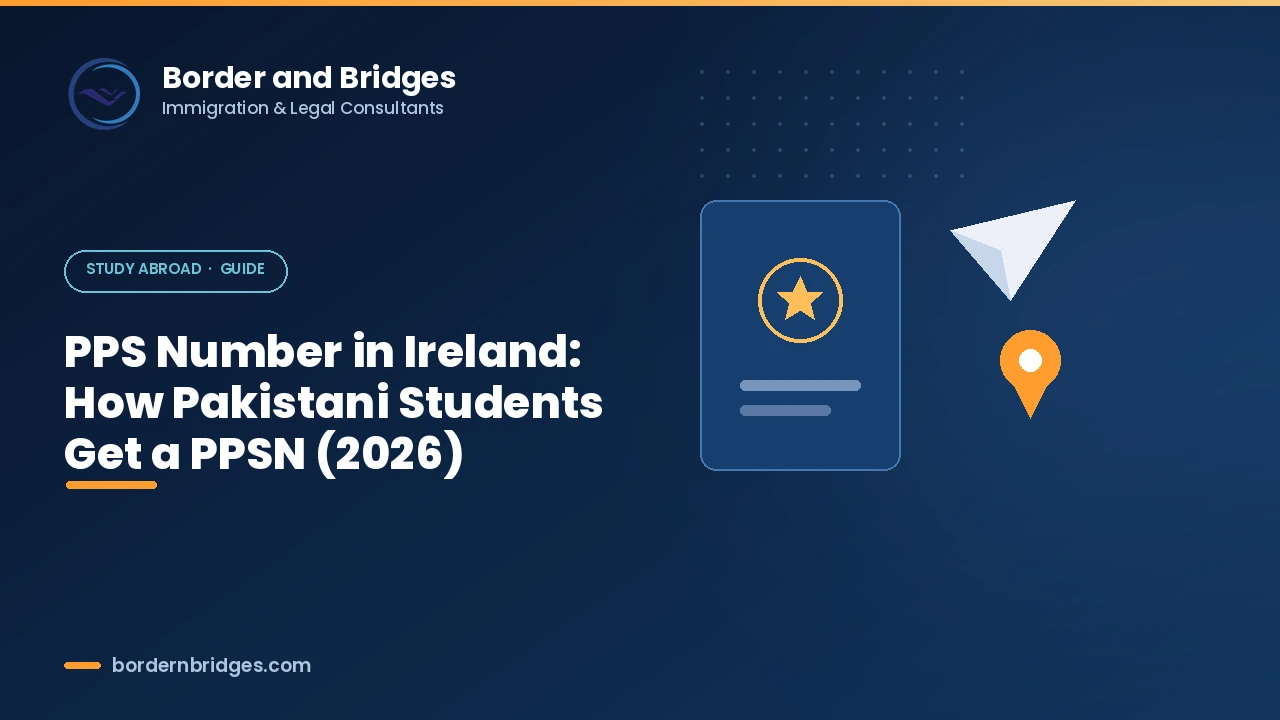 PPS number guide for Pakistani students in Ireland 2026