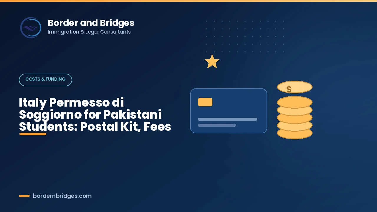 Italy permesso di soggiorno for Pakistani students after arrival in 2026