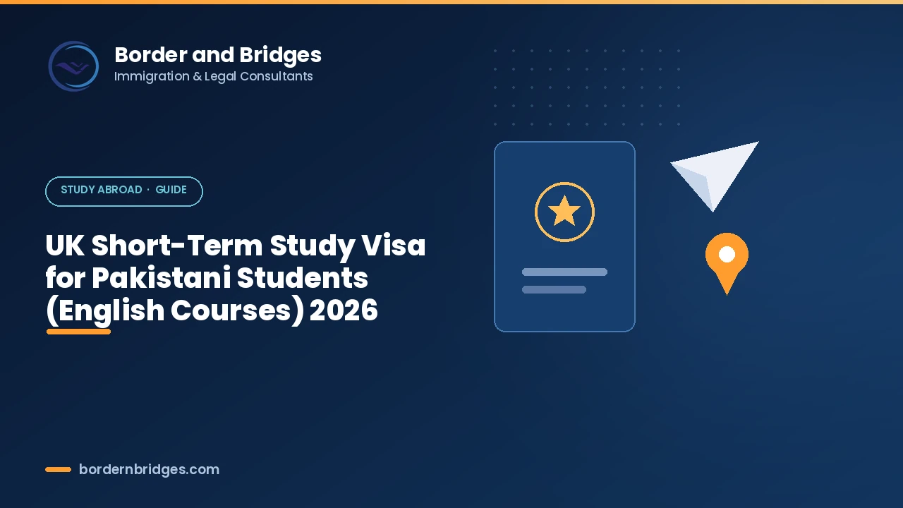 UK Short-term study visa guide for Pakistani students taking a 6 to 11 month English language course